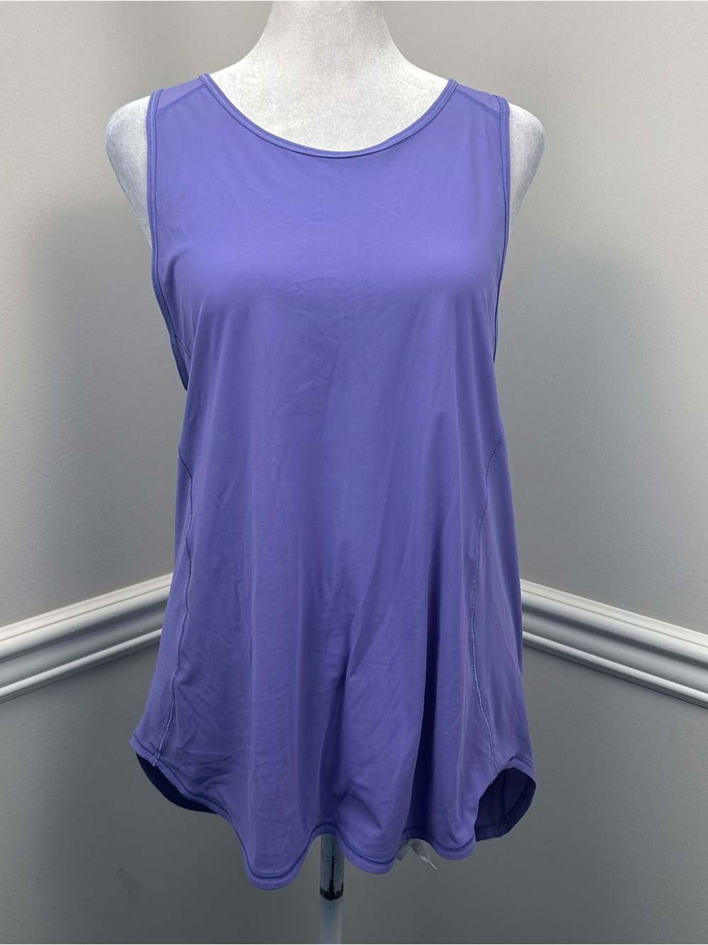 lululemon athletica Purple Flow Mesh detail Tank Top